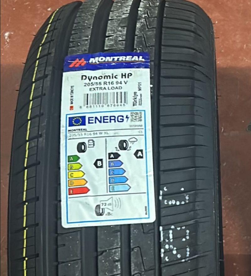 Montreal 205/55R16 Yazlık Lastik - Dynamıc HP