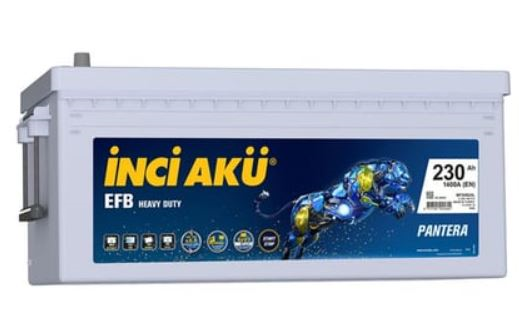 İnci 230AH EFB Akü - Güvenilir Enerji Çözümü